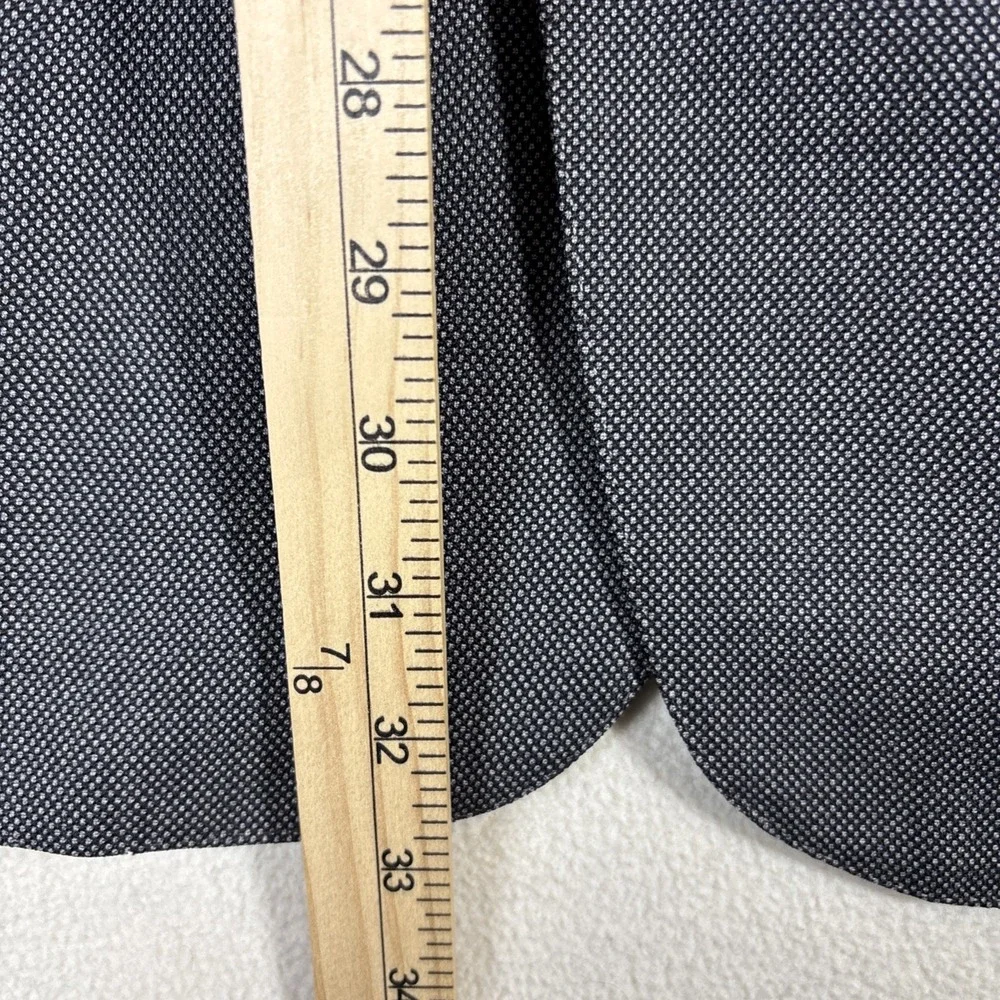 Vtg Polo Ralph Lauren Blazer 42R Gray Dimple‎ Dot 2 Button Lined Vented USA